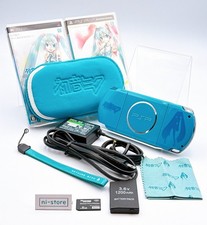 Sony PSP-3000 Console Miku Hatsune DIVA 2nd Limited w/Pouch, Strap - Excellent