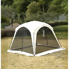 10x10 ft Pop Up Gazebo with Mosquito Netting, Flycoop Bubble Tent Screen Tent...