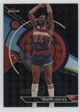 2023 Topps Finest Common Black Geometric Refractor /25 Elvin Hayes #75 HOF 0c3
