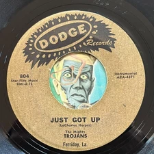 HEAR Trojans 45 Just Got Up / About Daybreak surf instro tittyshaker garage