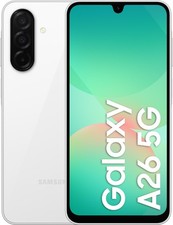 Samsung Galaxy A26 5G Dual-SIM Smartphone 128GB Weiss White - Wie Neu
