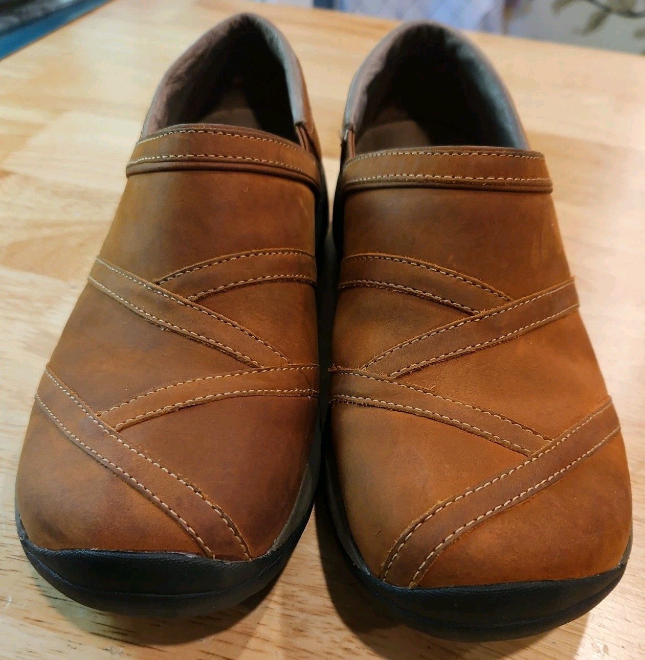 Scarpa da escursionismo Merrell donna Encore Eclipse Dune slip on marrone scamosciato taglia 9