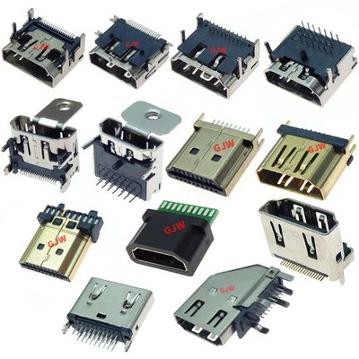 HDMI Buchse 19 Pin SMD rechtwinklig PCB Stecker 10 Stück HD Interface Port