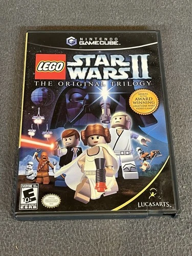 LEGO Star Wars 2 II The Original Trilogy (GameCube, 2006) W/ Manual