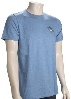 Salty Crew Chaser Classic SS T-Shirt - Light Blue Heather - New