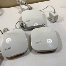 eero Pro B010001 2nd Gen WiFi Mesh Router 3-Pack Bundle
