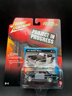 1967 Chevy Nova -  Johnny Lightning Street Freaks - Project In Progress NEW Z3