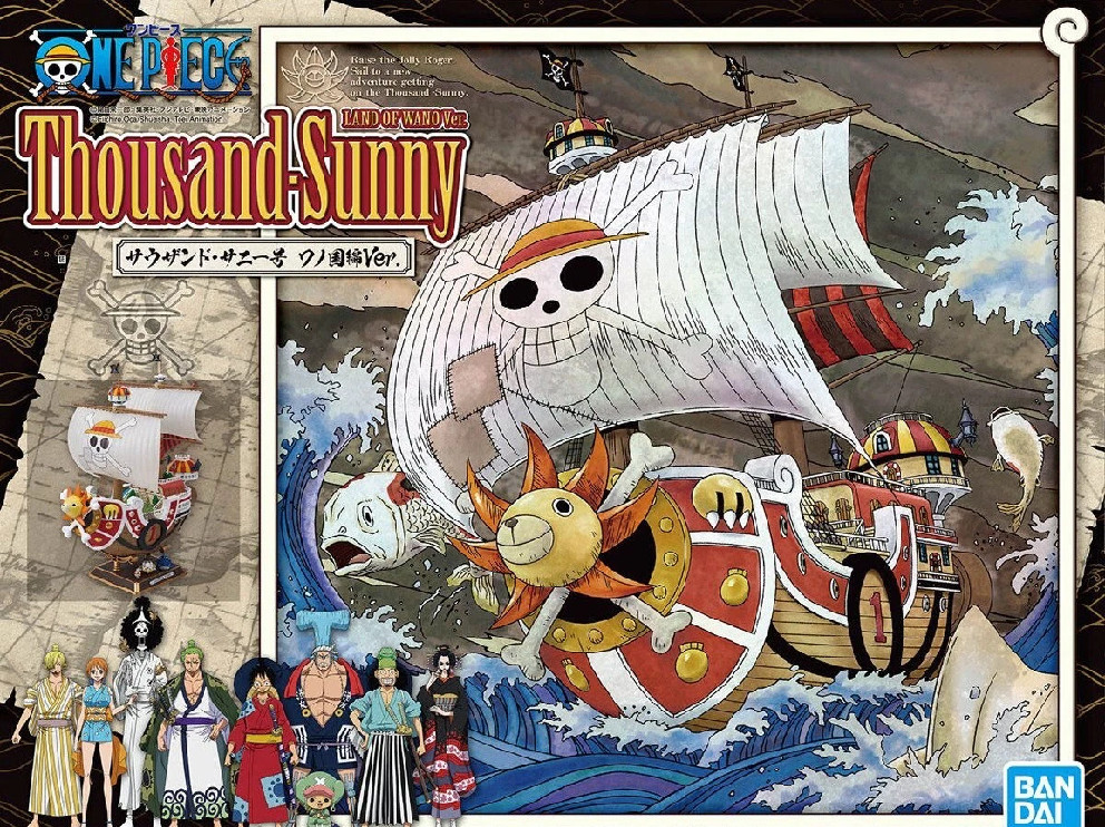 Bandai One Piece THOUSAND SUNNY Ship Wano