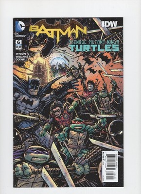 BATMAN / TEENAGE MUTANT NINJA TURTLES #6 VARIANT DC COMICS IDW
