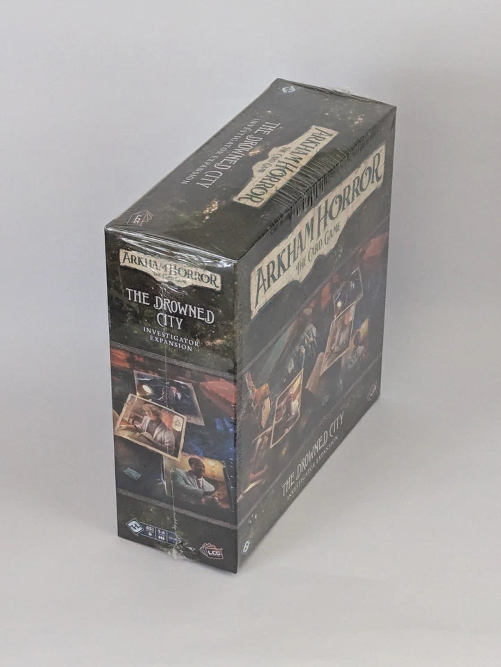 Arkham Horror The Card Game The Drowned City Investigator Expansion LCG OOP New - Image 4 of 4