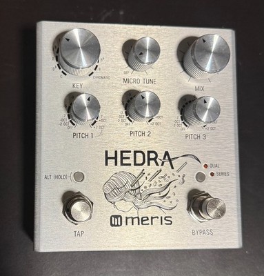 Meris Hedra 3-Voice Rhythmic Pitch Shifter 2019 Silver Free Shipping