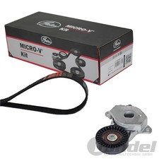 GATES Micro-V Kit KEILRIPPENRIEMEN-SATZ passend für TOYOTA AURIS COROLLA VERSO