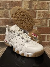 Nuevo 9.5 Nike SB Air Max 2 CB 94 Low SP Supreme Barkley Blanco Goma IM4283-100 Hombres