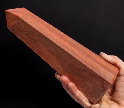 215MM Rot Karotte Jasper Kristall Tower Heilung Chakra 4 Facettierter Edelstein