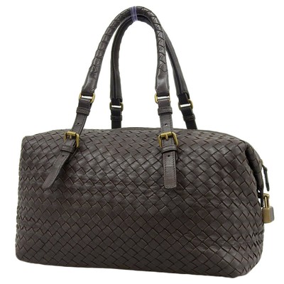 Bottega Veneta Intrecciato Mini Duffle Bag 173398 Handbag Leather