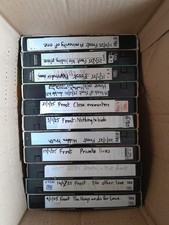 Used VHS Video Cassette Tapes Total Bundle Lot 3