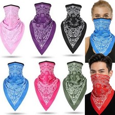 Cooling UV Protection Neck Gaiter Face Mask  Windproof Breathable Bandana Cover