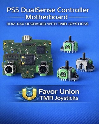 Motherboard BDM-040 With Favor Union TMR Joysticks For PS5 Controller DualSense