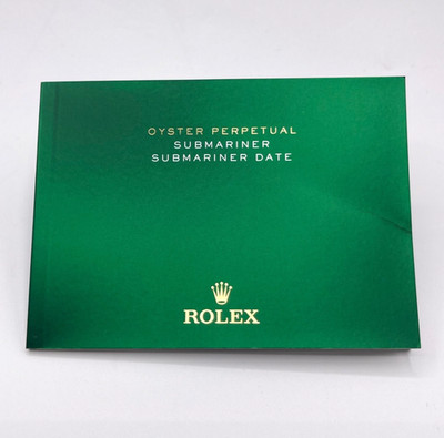 Rolex Submariner Date Ausstattungsheft Uhr watch booklet 2.2016 Spanisch