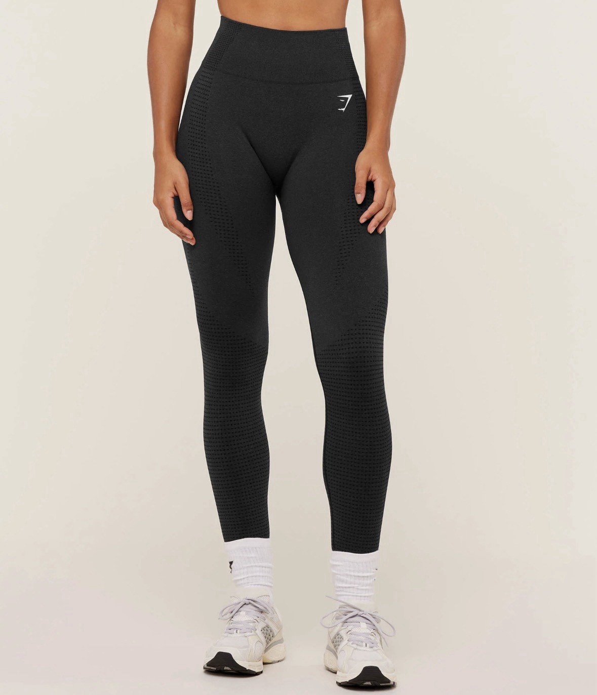 Gymshark Running Seamless Leggings Size S Black Gym Active