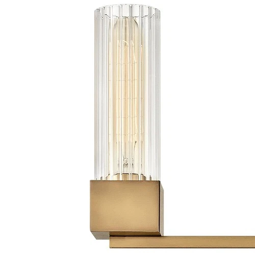 Hinkley Xander 23" Wide Heritage Brass 3-Light Bath Light - Picture 8 of 10