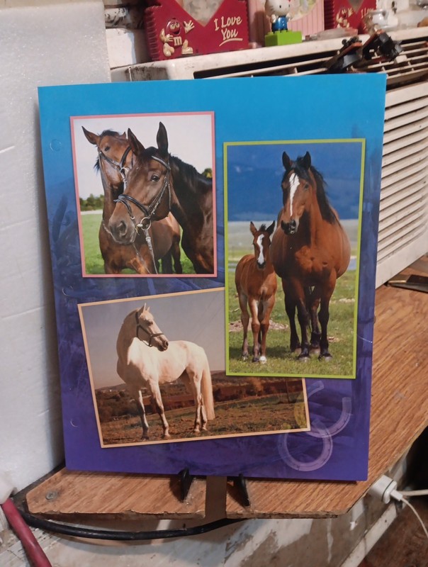 vintage Lot of 5 Keith Kimberlin 3-Ring Folders Unpunched Holes