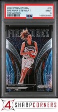 2022 PANINI PRIZM WNBA FIREWORKS #15 BREANNA STEWART POP 1 PSA 9