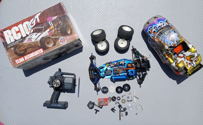 Vintage Team Associated Factory Team RC10GT CV-R Engine Carbon Fiber MIP CVD 