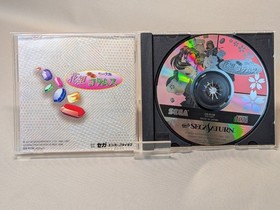 Sega Saturn Software Hanagumi Battle Column Sakura Wars Sticker Obi etc. SS