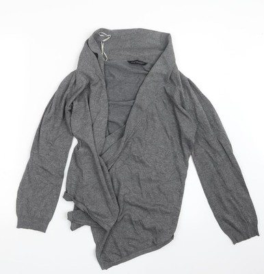 Dorothy Perkins Damen grau Cape Pullover Größe 10