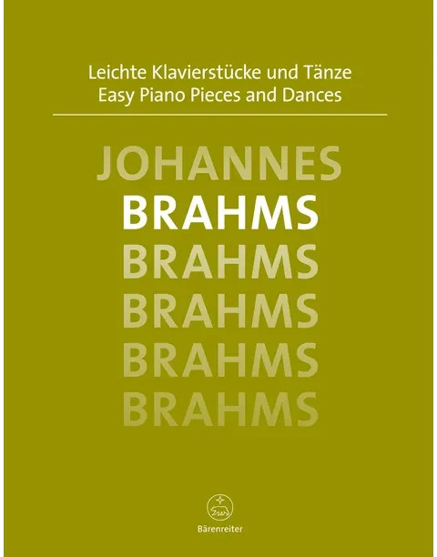Leichte Klavierstücke und Tänze, Brahms - NEU VOM MUSIKFACHHÄNDLER