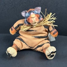 Russ Berrie Co Critter Factory Pounce the Tiger Country Folk by Kathleen Kelly
