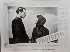 Proibito 1954 Original Italian Film Still Mel Ferrer Lea Massari Mario Monicelli
