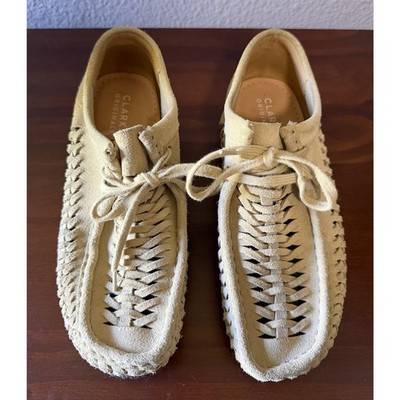 Supreme Clarks Originals Woven Wallabee | eBay
