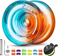 Yoyo K2 Crystal - Professional Responsive Yoyo for Kids Beginners, Dual Purpose