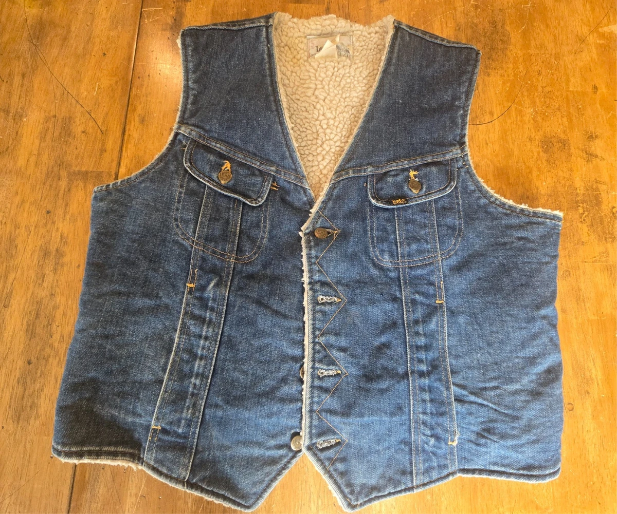 Blue 1970s Vintage Vests for Men for sale | eBay