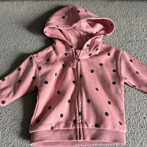 Baby Girl George Hoodie Pink Age 3-6 Month