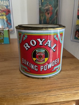Vintage Royal Baking Powder Tin - Empty