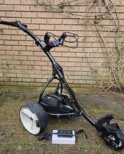 Motocaddy S1 Electric Golf Trolley, Lithium Battery, new charger & Torberry lead