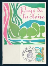 carte  1er jour     le pont de 44 Saint Nazaire Saint Brevin    1975