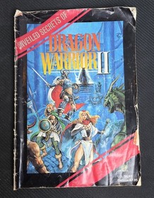 Dragon Warrior II 2 (Nintendo NES) w/Manual, Box, Secrets Guide