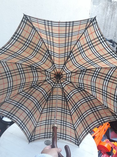 Burberrys Umbrella Classic Vintage Genuine - Picture 11 of 24