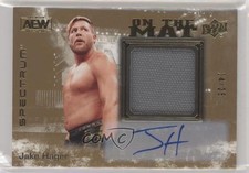 2021 Upper Deck AEW Spectrum On the Mat Relic 24/25 Jake Hager #OTM-10 Auto bo4