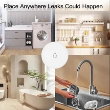 Wireless Smart Home Water Leak Detector with IP67 Waterproof and Alarm System