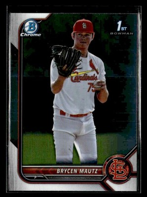 2022 Bowman Draft - Chrome - #BDC-124 Brycen Mautz