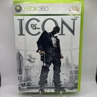 Def Jam Icon (Microsoft Xbox 360, 2007) With Manual Case Disc UNTESTED AS IS