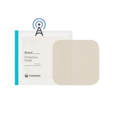 Coloplast  Skin Protective Sheet Brava 4 X 4 Inch 032105  NEW IN BOX, 10 CT