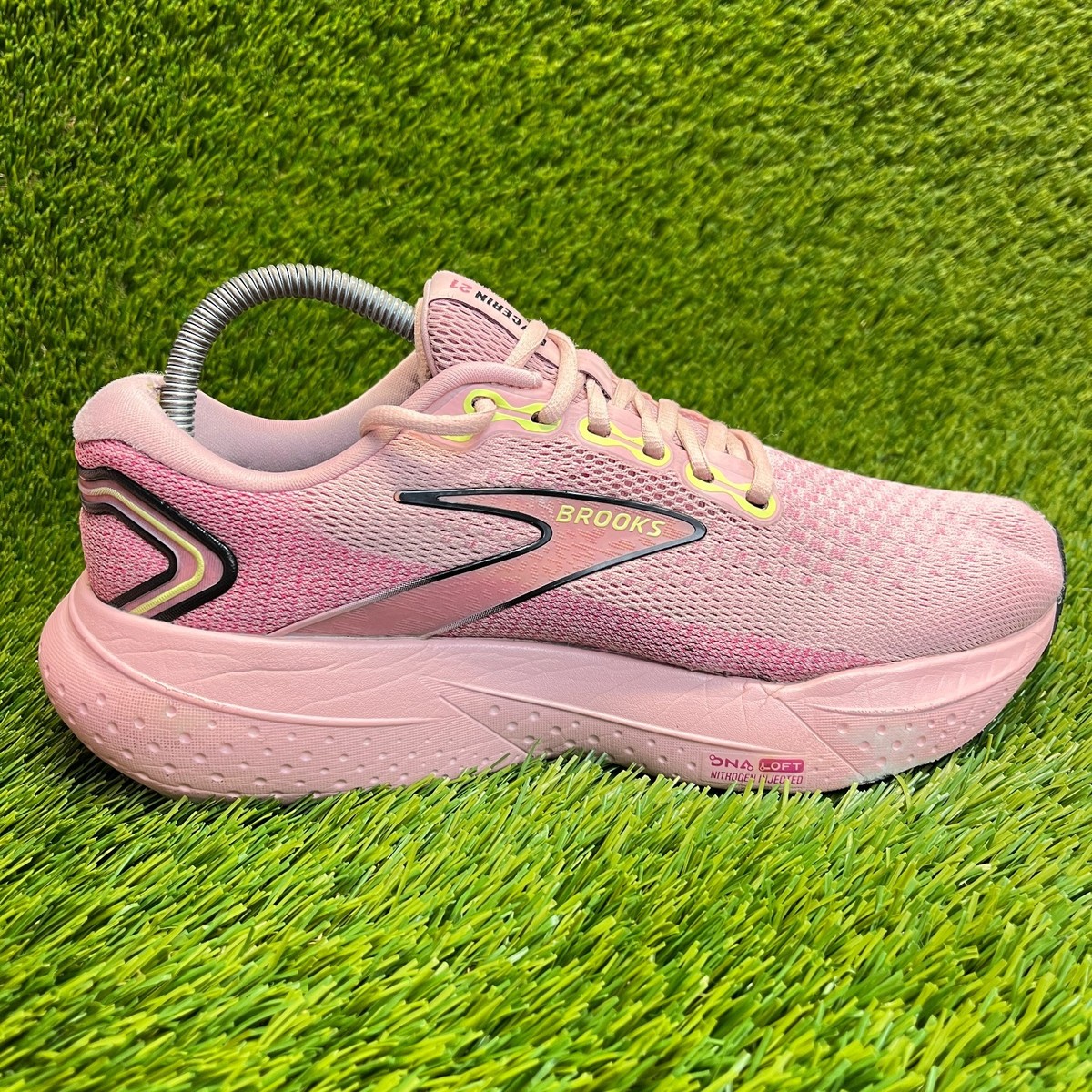 rose pinkページ Brooks Glycerin GTS 21 Womens Size 8.5 Zephyr Pink Green
