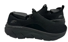 Skechers Women's Sport D'Lux Walker Bold State Slip On Shoes Black Size:6.5 171C