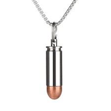 NHDT SW901 Titanium Pill holder keychain, Brass and Titanium Lightweight Wate...